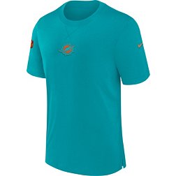 Nike Men's Miami Dolphins Sideline Player Green T-Shirt