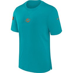 Nike Men's Miami Dolphins 2023 Volt Black Pullover Hoodie