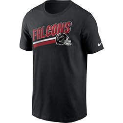 Nike Men's Atlanta Falcons Blitz Helmet Black T-Shirt