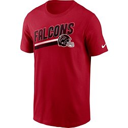 Nike Men's Atlanta Falcons Blitz Helmet Red T-Shirt