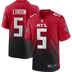 Nike Men's Atlanta Falcons Drake London #5 Alternate Red Game Jersey