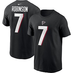Nike Men's Atlanta Falcons Bijan Robinson #7 Black T-Shirt
