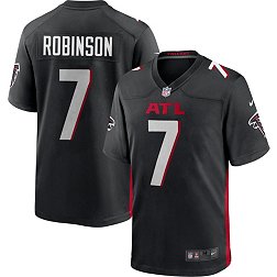 Nike Men's Atlanta Falcons Bijan Robinson Black Game Jersey
