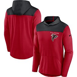 Nike Men's Atlanta Falcons Alternate Red Hooded Long Sleeve T-Shirt