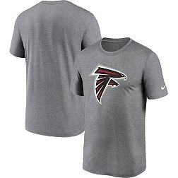 Nike Men's Atlanta Falcons Legend Logo Heather Grey T-Shirt