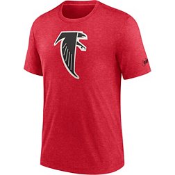 Nike Men's Atlanta Falcons Rewind Logo Red Heather T-Shirt