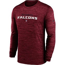 Nike Men's Atlanta Falcons Sideline Velocity Red Long Sleeve T-Shirt
