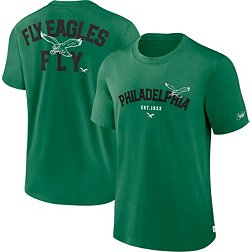 NFL Short Sleeve Charcoal T Shirt, Adult Sports Tee, Team Gear for Men and Women (Philadelphia Eagles - Black, Adult X-Large)