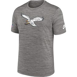 Nike Men's Philadelphia Eagles Sideline Alt Dark Grey Heather Velocity T-Shirt