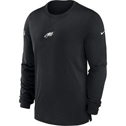 Nike Men's Philadelphia Eagles Sideline Player Black Long Sleeve T-Shirt