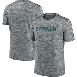 Nike Men's Philadelphia Eagles Sideline Velocity Grey T-Shirt