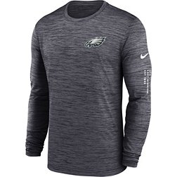 Nike Men's Philadelphia Eagles Sideline Alt Black Velocity Long Sleeve T-Shirt