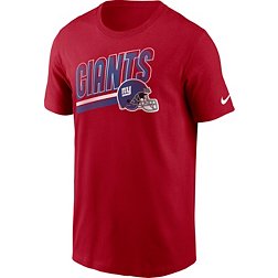 Nike Men's New York Giants Blitz Helmet Red T-Shirt