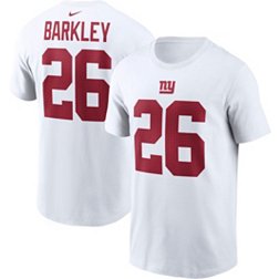 Nike Men's New York Giants Saquon Barkley #26 White T-Shirt