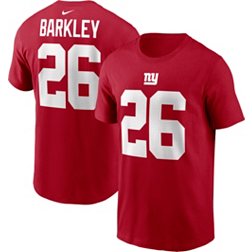 Nike Men's New York Giants Saquon Barkley #26 Red T-Shirt