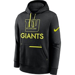 Nike Men's New York Giants 2023 Volt Black Pullover Hoodie