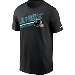 Nike Men's Jacksonville Jaguars Blitz Helmet Black T-Shirt