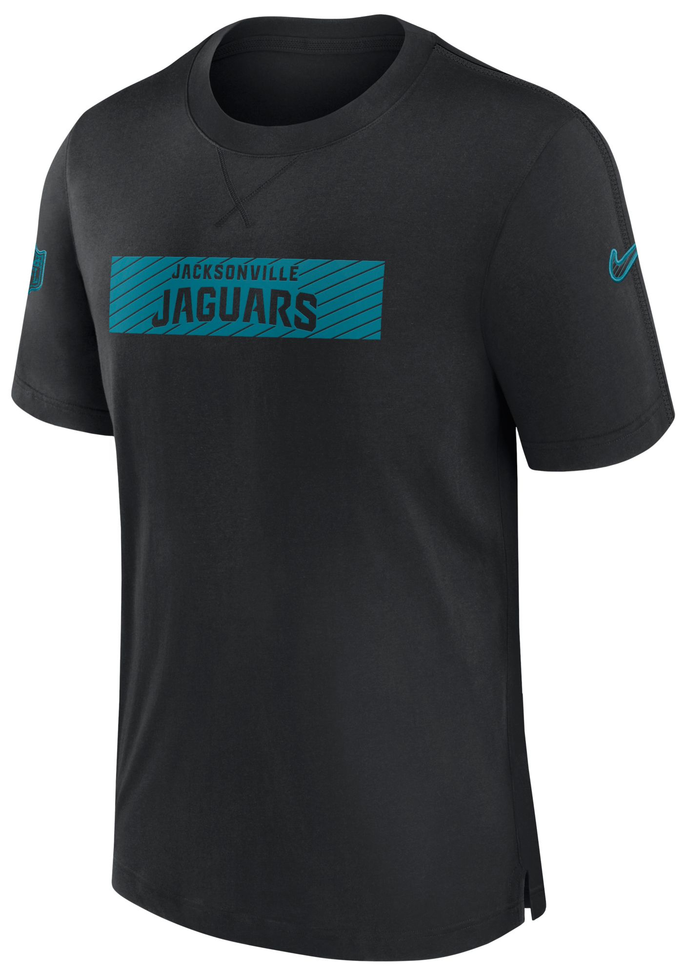 Nike Men's Jacksonville Jaguars Sideline Player Black Long Sleeve T-Shirt