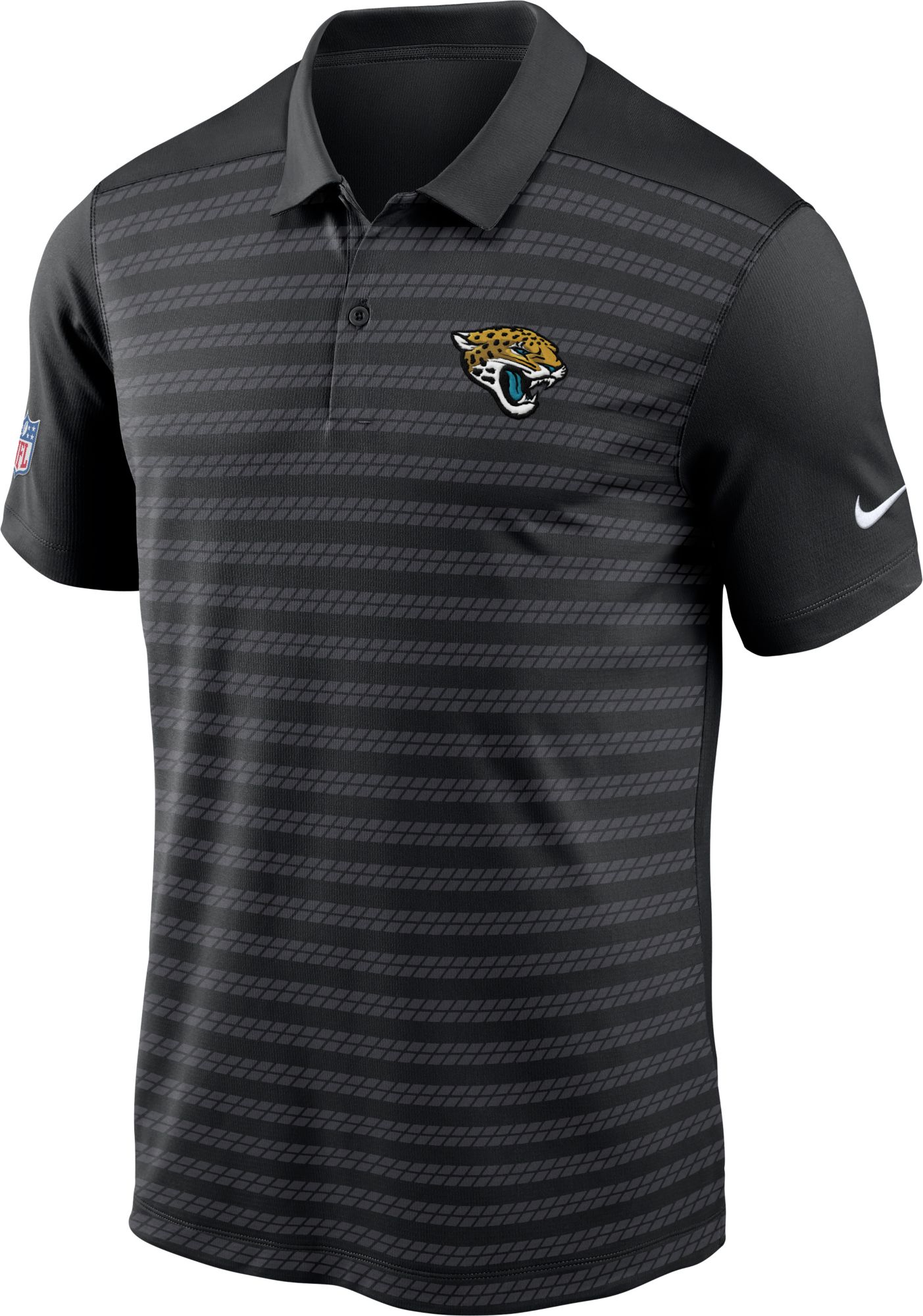 Nike Men's Jacksonville Jaguars Sideline Victory Black Polo