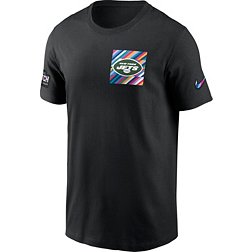 Nike Men's New York Jets 2023 Crucial Catch Sideline Black T-Shirt