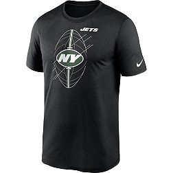 Nike Men's New York Jets Legend Icon Black T-Shirt
