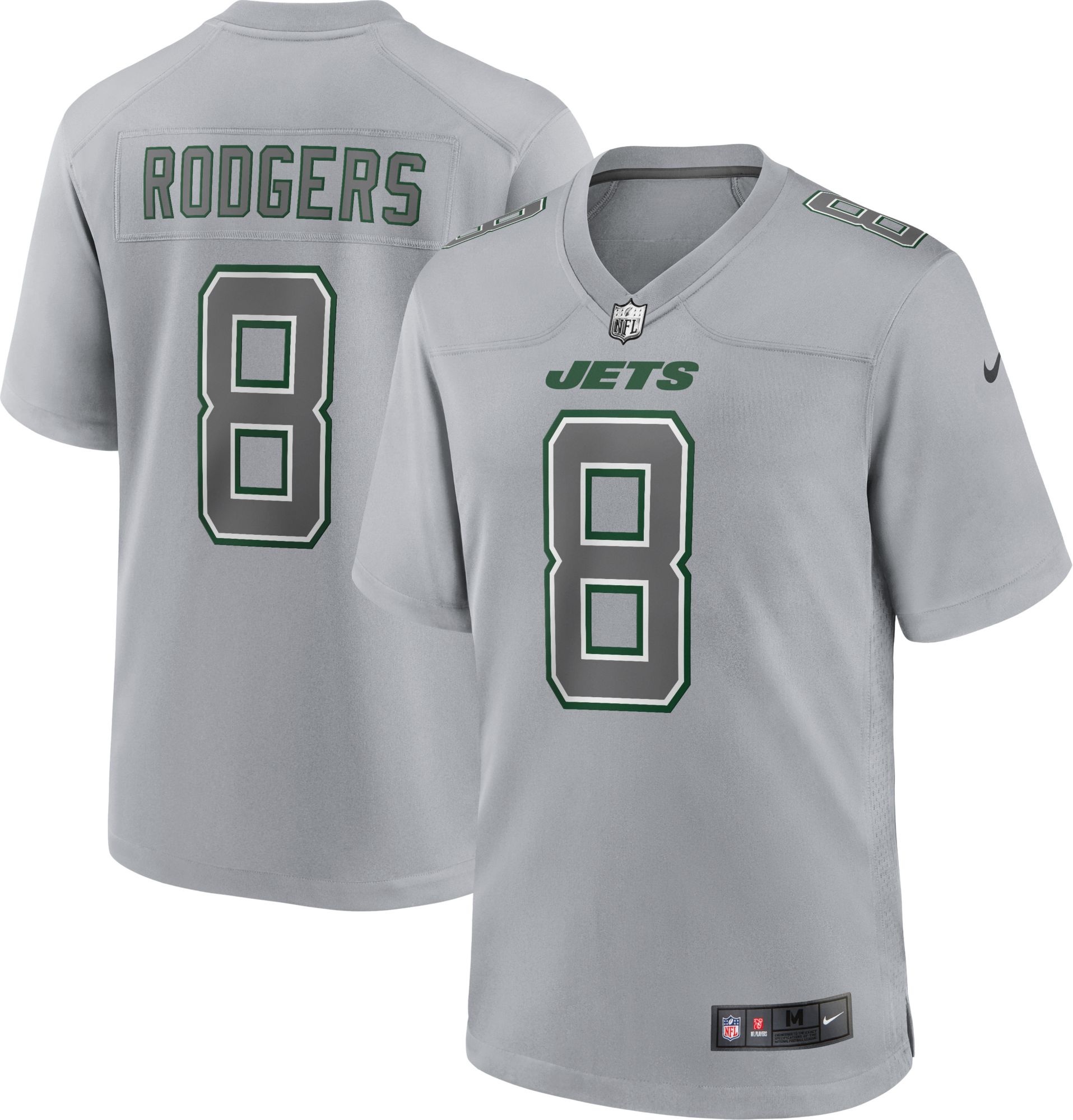 Nike New York Jets No12 Joe Namath Gray Women's Stitched NFL Limited Gridiron Gray Jersey