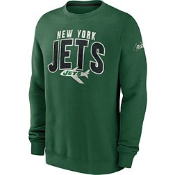 Nike Men's New York Jets Rewind Shout Green Crew Sweatshirt