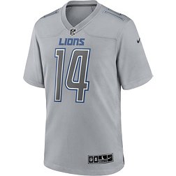 Nike Men's Detroit Lions Amon Ra St. Brown #14 Atmosphere Grey Game Jersey