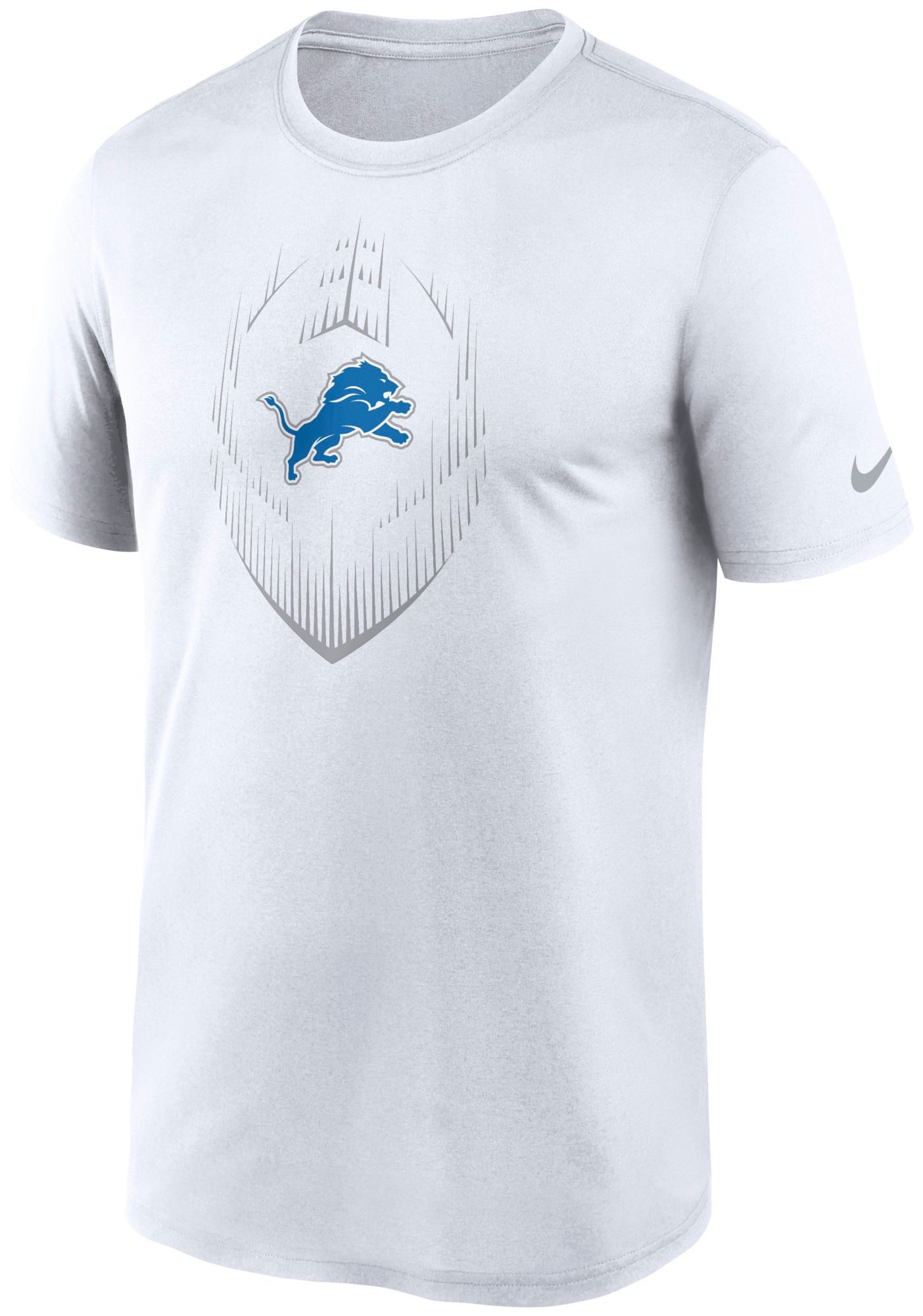 Nike Men's Detroit Lions Legend Icon White T-Shirt