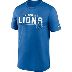 Nike Men's Detroit Lions United As Blue T-Shirt