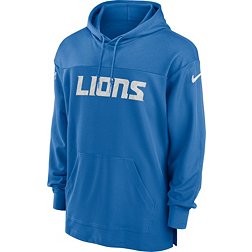 Nike Men's Detroit Lions 2023 Sideline Hooded Long Sleeve Top