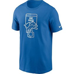 Nike Men's Detroit Lions Essential Blue T-Shirt
