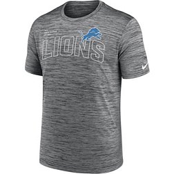 Nike Men's Detroit Lions Velocity Arch Anthracite T-Shirt