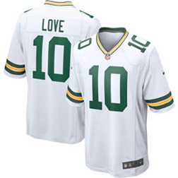 Nike Men's Green Bay Packers Jordan Love #10 White Game Jersey