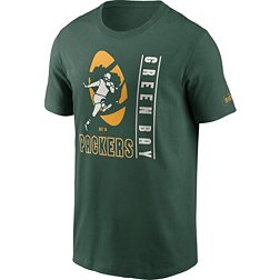 Nike Men's Green Bay Packers Rewind Essential Green T-Shirt