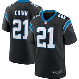 Nike Men's Carolina Panthers Jeremy Chinn #21 Black Game Jersey