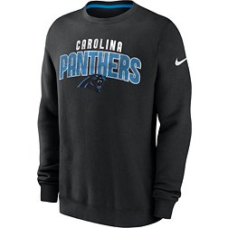 Nike Men's Carolina Panthers Rewind Shout Black Crew Sweatshirt