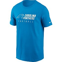 Nike Men's Carolina Panthers Sideline Team Issue Blue T-Shirt