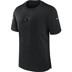 Nike Men's Carolina Panthers Sideline Player Black T-Shirt