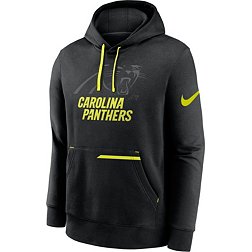 Nike Men's Carolina Panthers 2023 Volt Black Pullover Hoodie