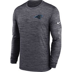 Nike Men's Carolina Panthers Sideline Alt Black Velocity Long Sleeve T-Shirt