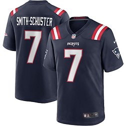 Nike Men's New England Patriots JuJu Smith-Schuster #7 Navy Game Jersey