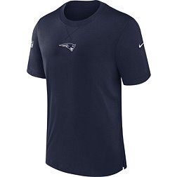 Nike Men's New England Patriots Sideline Player Navy T-Shirt
