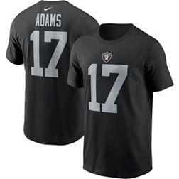 Nike Men's Las Vegas Raiders Davante Adams #17 Black T-Shirt