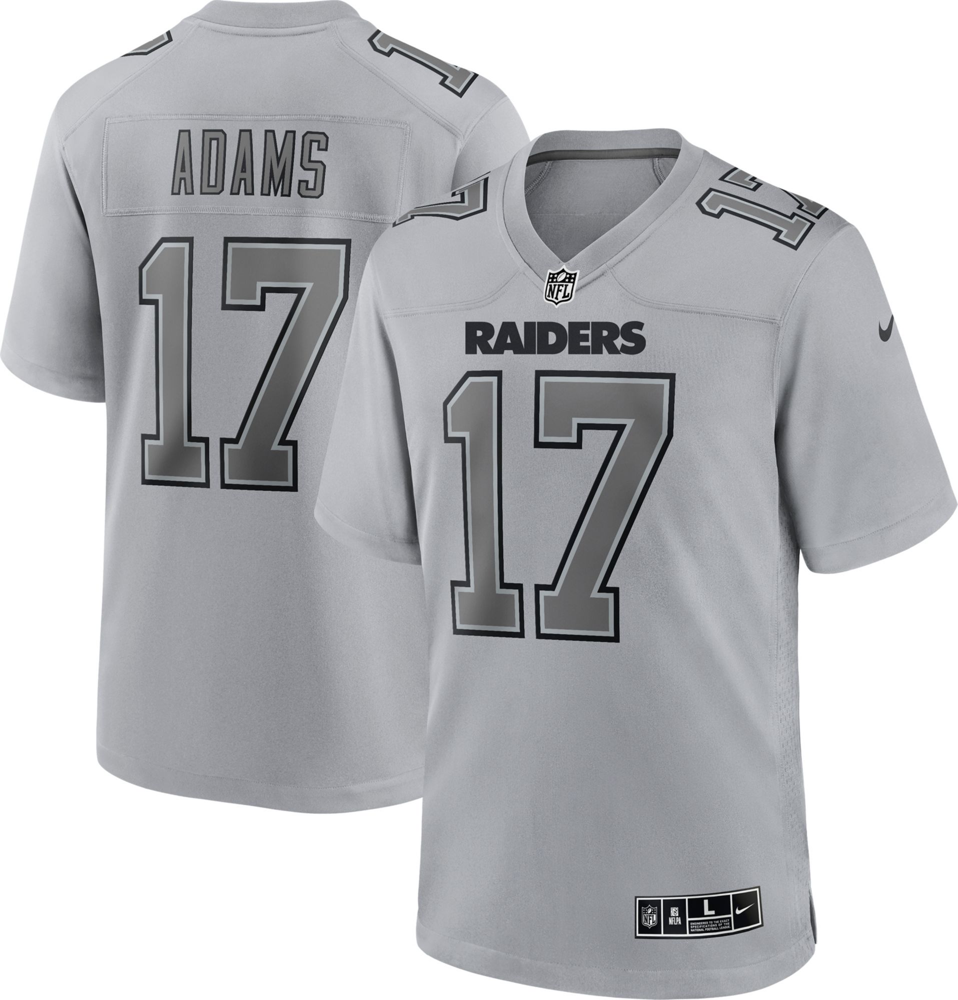 Las Vegas Raiders #17 Davante Adams White With 2020 Inaugural Season Patch  Vapor Limited Stitched Jersey