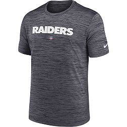 Nike Men's Las Vegas Raiders Sideline Velocity Black T-Shirt