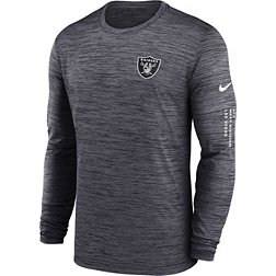 Nike Men's Las Vegas Raiders Sideline Alt Black Velocity Long Sleeve T-Shirt