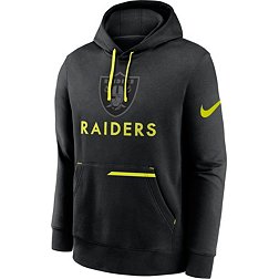 Nike Men's Las Vegas Raiders 2023 Volt Black Pullover Hoodie