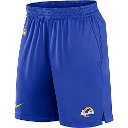 Nike Men's Los Angeles Rams Sideline Knit Royal Shorts
