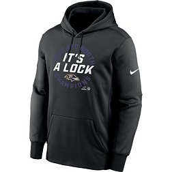 Nike Men's Baltimore Ravens 2023 AFC North Division Champions Locker Room Hoodie